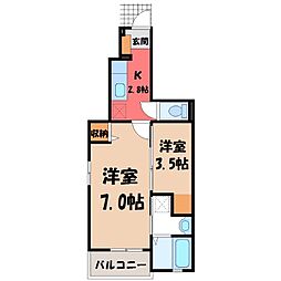 ヴィラ・ロイヤル II 1階/-