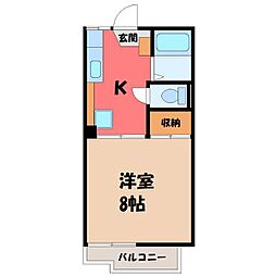 コーポくるみ 1階/-