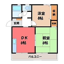 JR日光線 鶴田駅 徒歩10分 2階/-