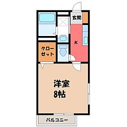 JR東北本線 宇都宮駅 徒歩12分 1階/-