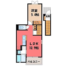 JR東北本線 雀宮駅 徒歩20分