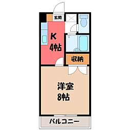 JR東北本線 宇都宮駅 バス22分 滝団地前下車 徒歩3分 1階/-