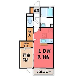 JR東北本線 自治医大駅 徒歩3分 1階/-