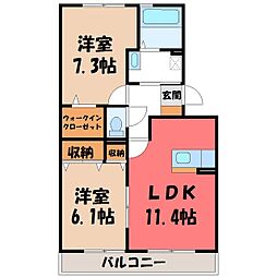 宇都宮芳賀ライトレール線 東宿郷駅 徒歩22分 3階/-