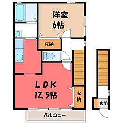 サンガーデン春日野 C棟 2階/-