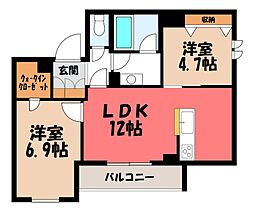 キポス メリッサ 2階/-