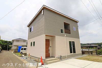 外観：【外観写真】・敷地44.95坪！庭付きの新築戸建令和6年6月16日撮影