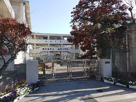 城西中学校【鹿児島市立城西中学校】は、城西2丁目に位置する1947年創立の中学校です。令和3年度の生徒数は739人で、22クラスあります。校訓は「柏葉の 枯れても落ちぬ がんばりを ~ ※一部抜粋…