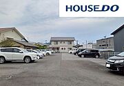 現在は駐車場です！