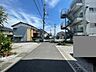 外観：北側道路