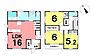 区画図：建物価格：2210万円間取り：3LDK建物面積：89.43m2