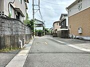 西側道路 北から南方向