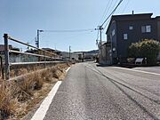 東側道路 北から南方向