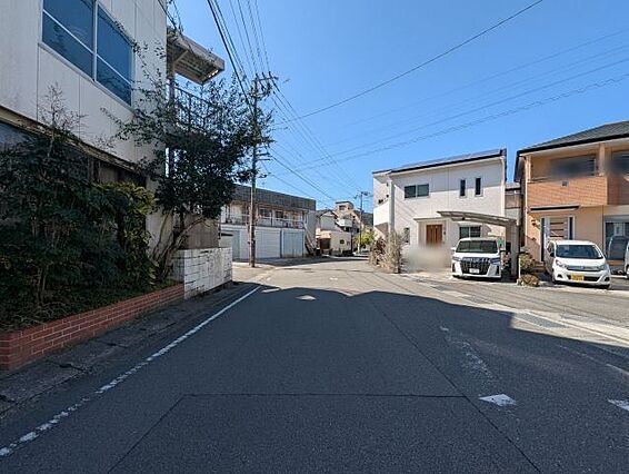 前面道路含む現...
