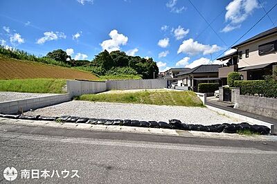外観:田上台3丁目5区画分譲1号地【敷地面積181.10m2(54.78坪)】建築条件付き! 外観:田上台3丁目5区画分譲1号地【敷地面積181.10m2(54.78坪)】建築条件付き!