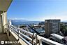 その他：【眺望】南向きのバルコニーからの眺望です！錦江湾が良く見えます♪