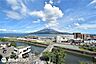 その他：【眺望】令和8年8月21日　撮影バルコニーからの眺望です！桜島を一望できる眺めです♪