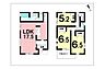間取り：3LDK【建物面積83.43m2(25.23坪)】玄関からキッチンへ移動できます♪