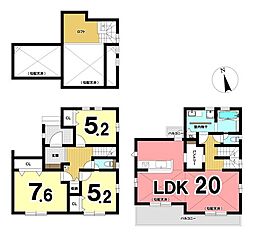 東海道線方面、小田急線方面、バス2方面利用可能