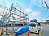 外観：行橋市南大橋3丁目4LDK新築戸建て♪行橋南小まで徒歩約3分♪オール電化♪WIC♪LDK20帖♪