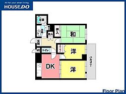 間取図画像 3DK