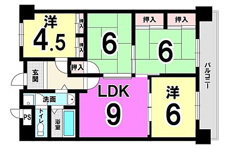 4DK 間取り
