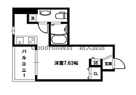 FEEL三国  ｜ 大阪府大阪市淀川区新高4丁目1-41（賃貸マンション1R・6階・26.04㎡） その2