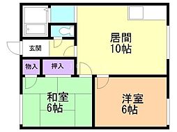 コーポラスアイＣ 2階