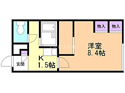 レオパレスラグレシューズ 2階