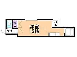 間取図画像 1K