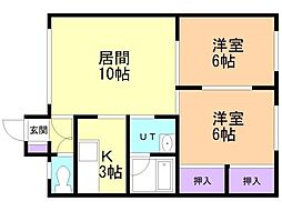 シティハイム 2階