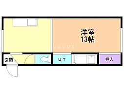 間取図画像 ワンルーム