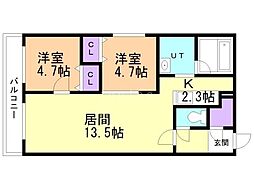 札幌市営南北線 北24条駅 徒歩15分 3階/-