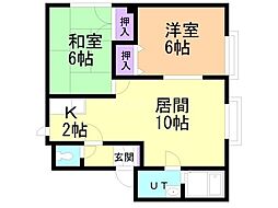 サンビレッジあいの里C 2階