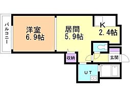 シャルル壱番館 2階