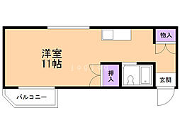 間取図画像 ワンルーム