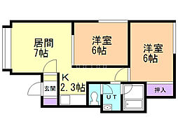 エスコート東篠路駅前 2階