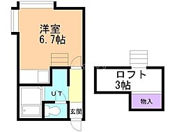 間取図画像 ワンルーム
