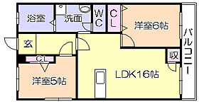 近藤コーポ 302 ｜ 福岡県久留米市津福今町（賃貸マンション2LDK・3階・60.00㎡） その2