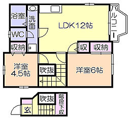 サファイアンエレガンスB 2階/201