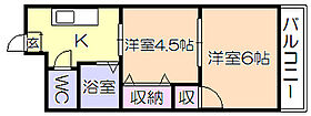 サンライフ大樹 102 ｜ 福岡県久留米市東合川６丁目（賃貸マンション1K・1階・35.00㎡） その2