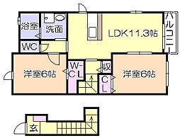 サンシャインエムツー 2階