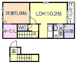サンシャイン エムワン 2階
