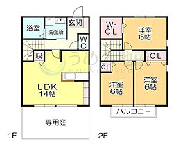 リビングタウン小森野参番館A棟 1階/101