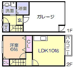 福福ベースZ棟 2階/1