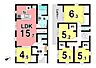 間取り：【LDK＋洋室で広々20.2帖】5LDK！下品野小・品野中！幅員の広い前面道路！WIC×3完備！