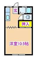 中央アパート 105 ｜ 鹿児島県霧島市国分中央5丁目16-15（賃貸アパート1R・1階・28.00㎡） その2