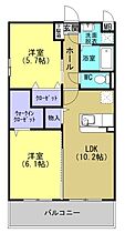 エステル 301 ｜ 鹿児島県霧島市隼人町小田2707（賃貸マンション2LDK・3階・51.78㎡） その2