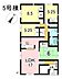 間取り：5号棟　4LDK　土地面積205.94m2　建物面積95.58m2
