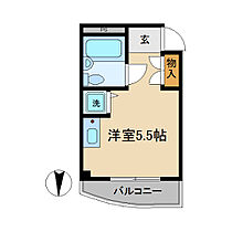 東京都中野区弥生町２丁目（賃貸マンション1R・4階・16.47㎡） その2